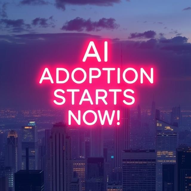 AI Adoption Must Begin Today